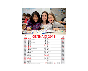 CALENDARIO MENSILE DA MURO 12 MESI