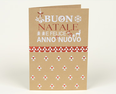 CARTONCINO IN KRAFT NATURALE CON INTERNO BIANCO