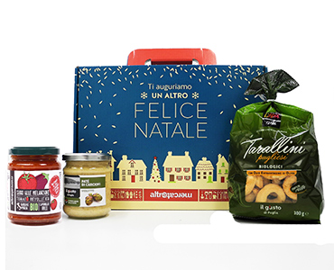 Cesto con prodotti Puglia- Proposta 1